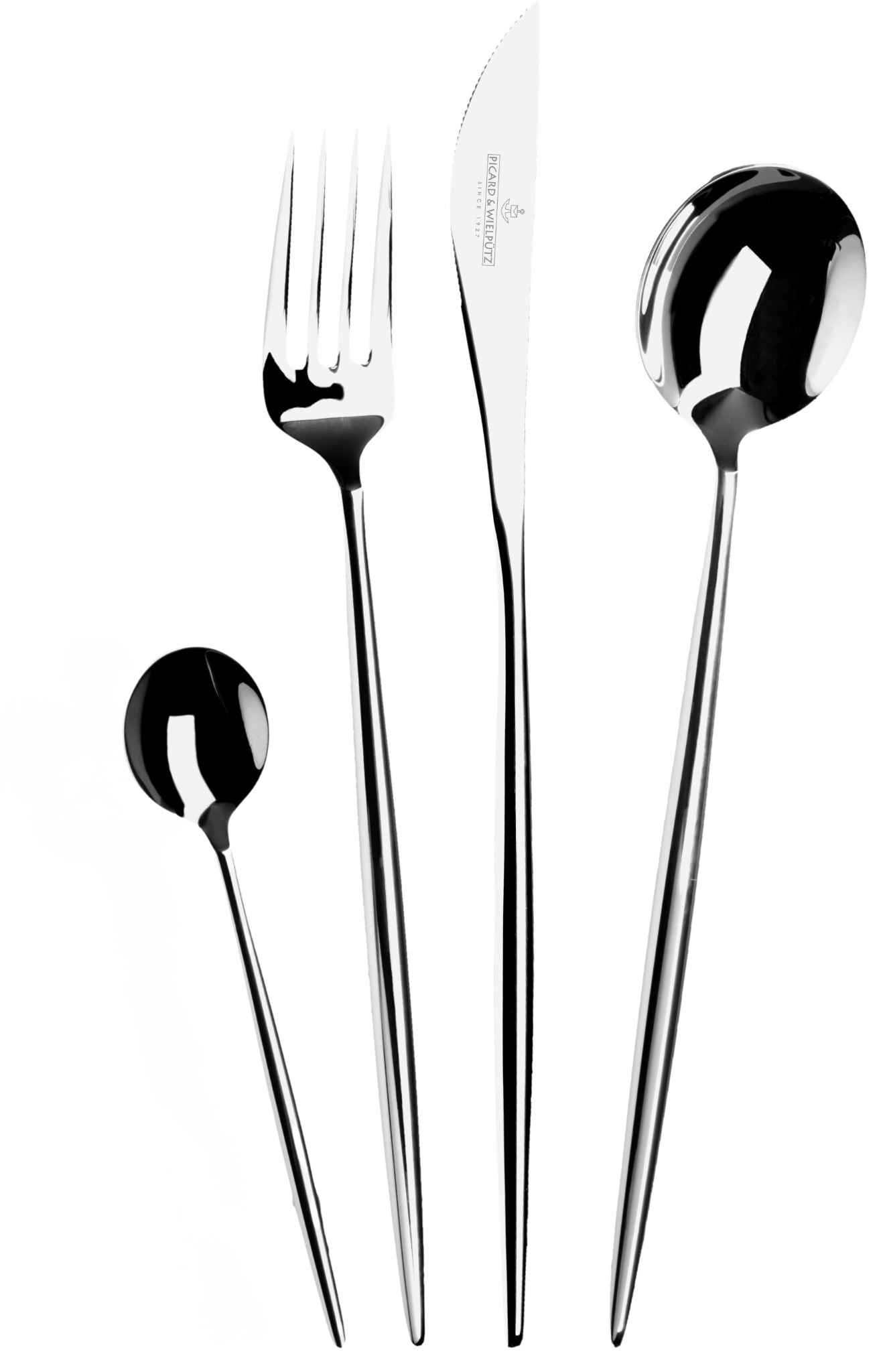 Picard & Wielpütz Solingen Besteck-Set "Lotus, wahlweise als 24-, 30- oder 60-teiliges Set erhältlich" von Picard & Wielpütz Solingen