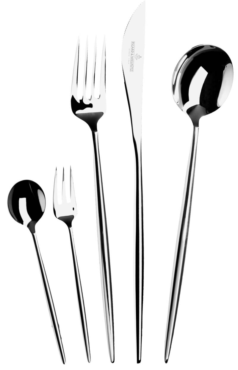 Picard & Wielpütz Solingen Besteck-Set "Lotus, wahlweise als 24-, 30- oder 60-teiliges Set erhältlich" von Picard & Wielpütz Solingen