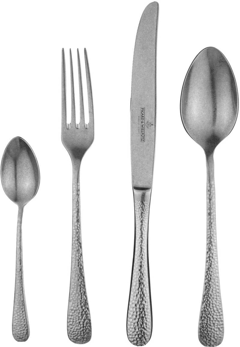 Picard & Wielpütz Solingen Besteck-Set "Mia Vintage" Hammerschlag-Optik, stonewashed von Picard & Wielpütz Solingen