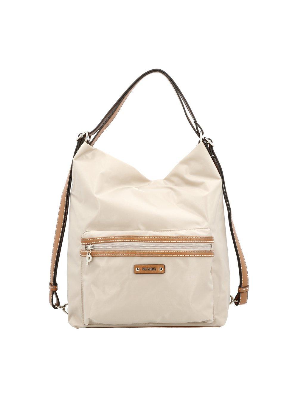 PICARD Schultertasche und Rucksack Damen Polyamid, beige von Picard