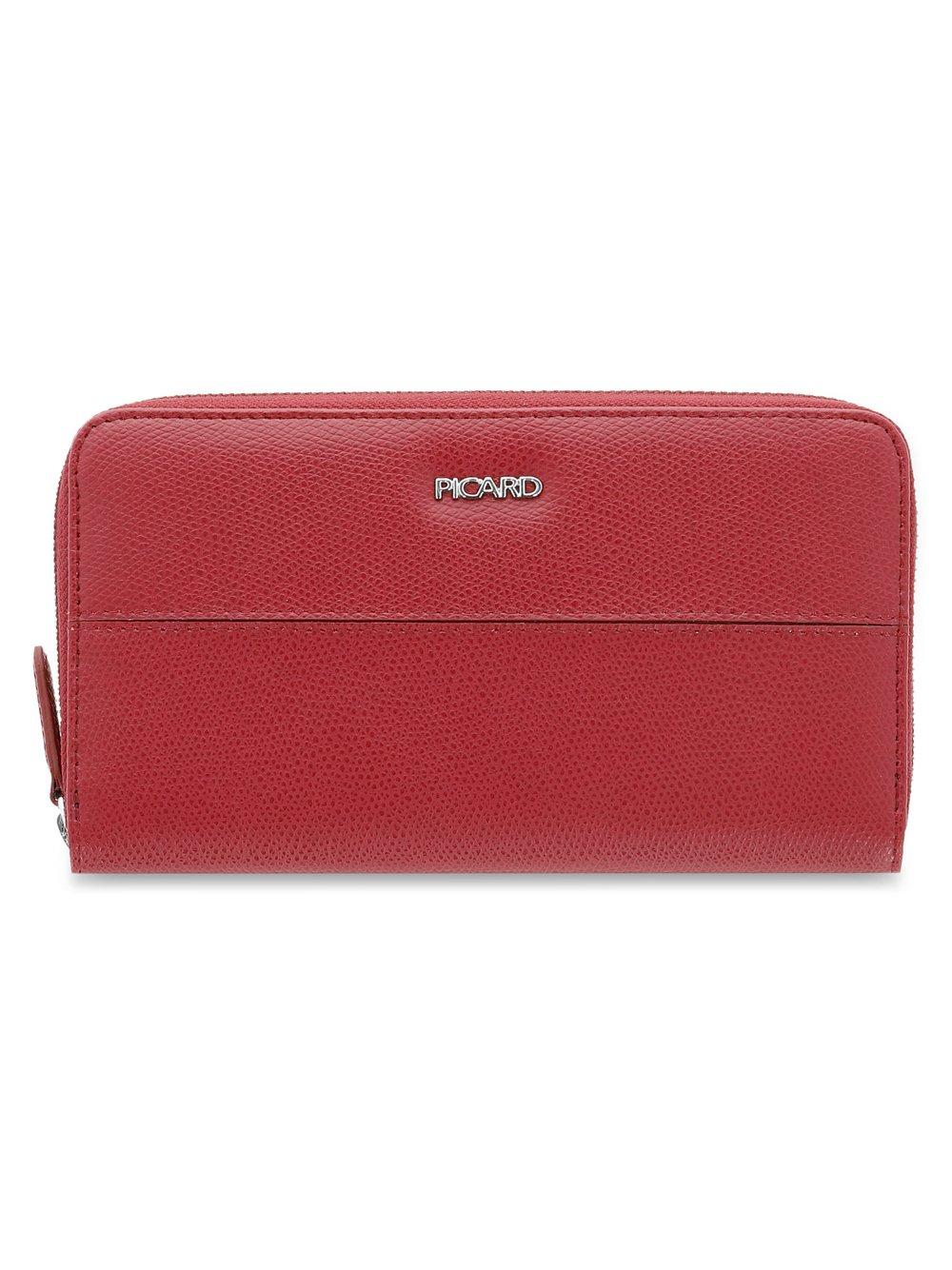 PICARD Portemonnaie Damen Leder, rot von Picard