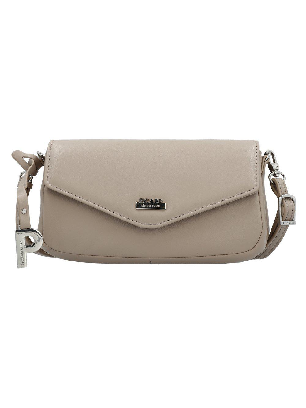 PICARD Schultertasche Damen Leder, beige von Picard