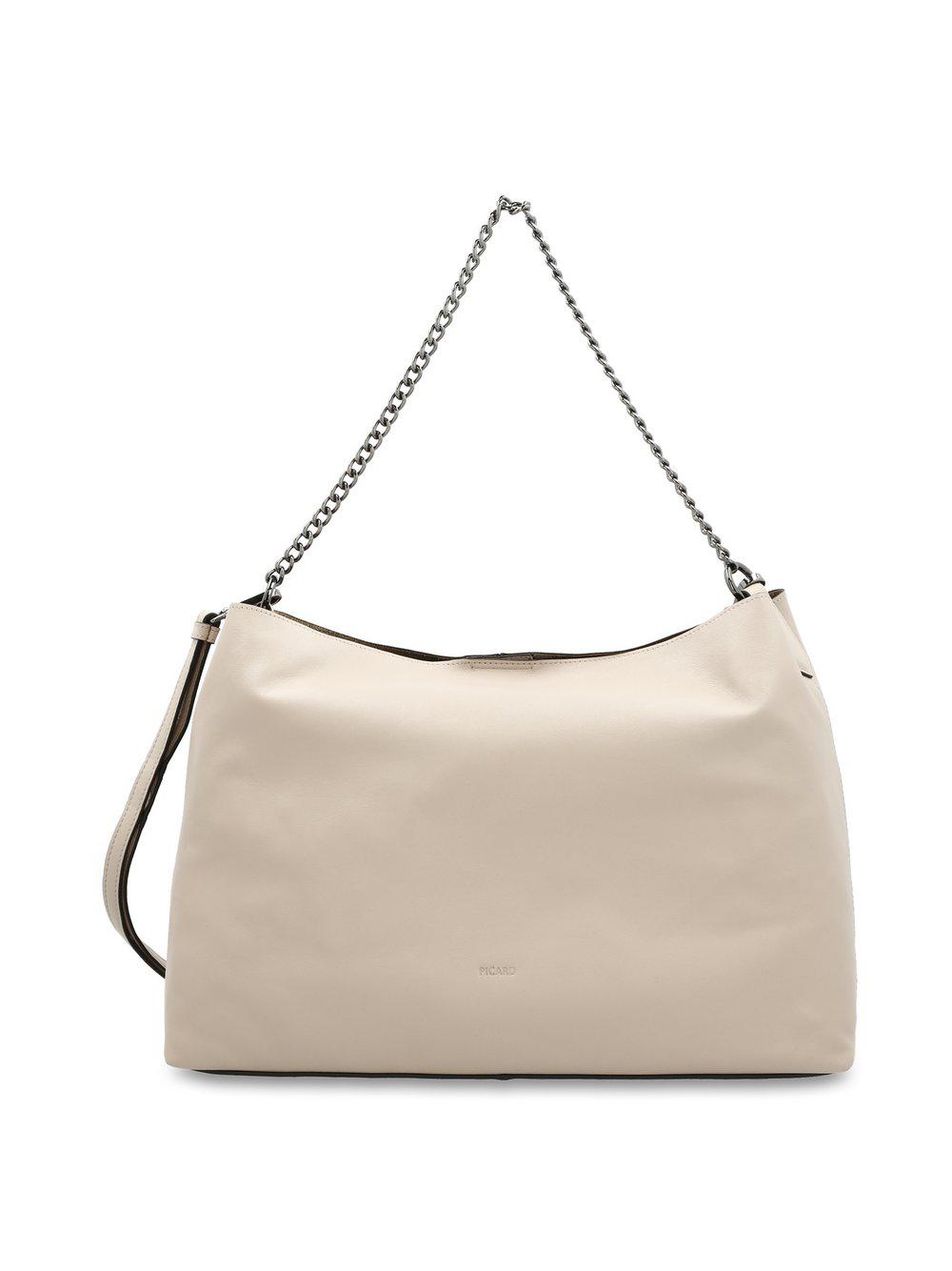 PICARD Schultertasche Damen Leder, beige von Picard