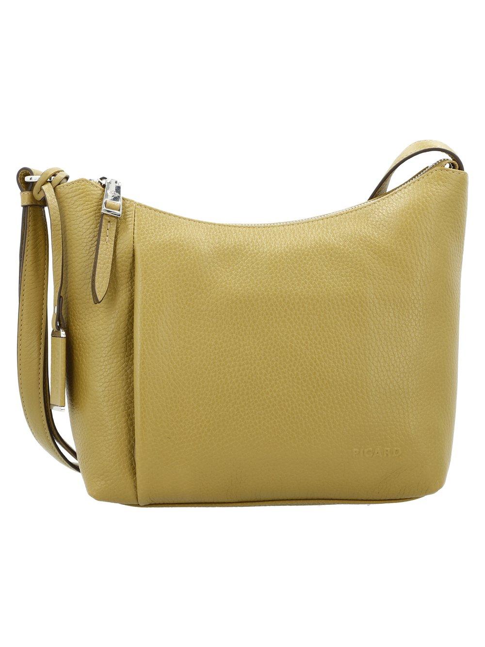 PICARD Schultertasche Damen Leder, khaki von Picard