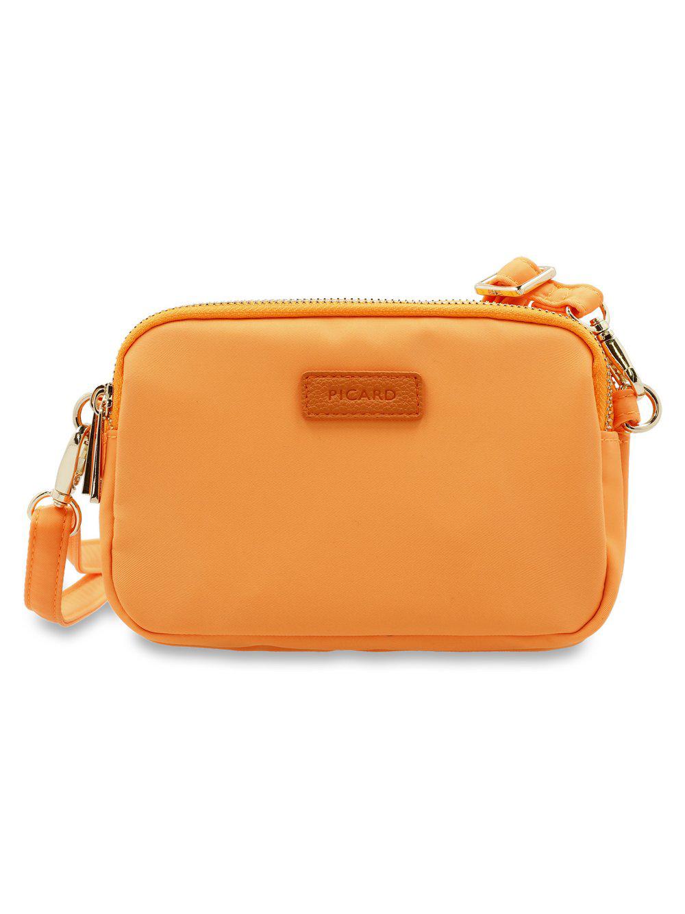 PICARD Schultertasche Damen Polyamid, orange von Picard