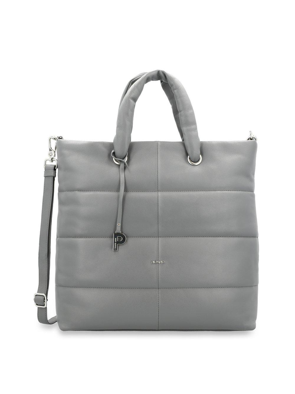 PICARD Shopper Damen Leder, grau von Picard