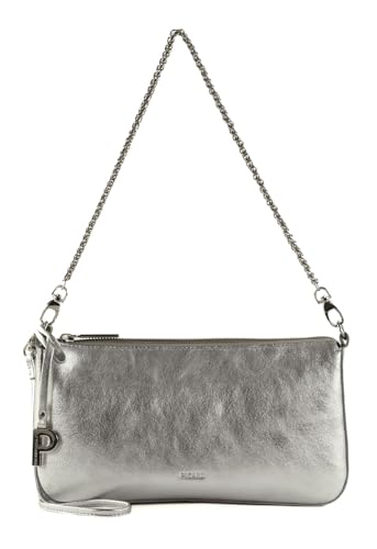 Picard Abendtasche Auguri 5528 für Damen aus Rindsleder in der Farbe Silber, 26 x 13 x 4,5 cm, 552833F017 von Picard