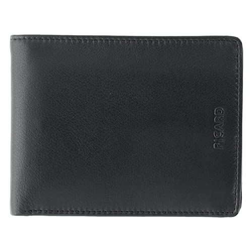 Picard BROOKLYN 28200430 Herren Geldbörsen 13x10x3 cm (B x H x T), Schwarz (Schwarz) von Picard