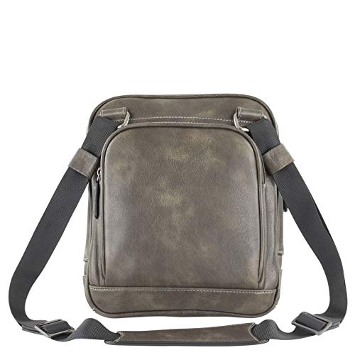 Picard Breakers Umhängetasche aus Synthetik in der Farbe Graphit, 28x24x5 cm, 24651U5053 von Picard