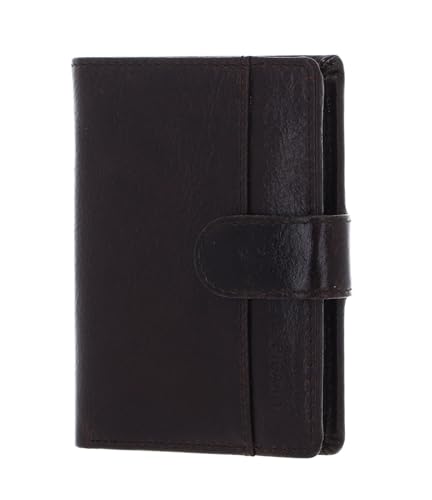 Picard Buddy 1 Leather Geldbörse aus feinem Büffelleder, in der Farbe: Dunkelbraun, Maße: 12,5 x 9 x 2 cm, 554692Z055 von Picard