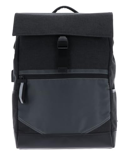 Picard Bussines Rucksack Speed 2973 für Männer aus Stoff in der Farbe Schwarz, 40x29x11,5 cm, 2973969001 von Picard