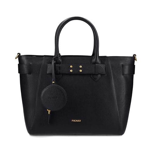 Picard Damen Henkeltasche CHIC WAY mehrfarbig aus Echtleder Groß | mit Reißverschluss | Henkeltasche | Alltag von Picard