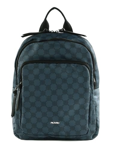 Picard Damen Rucksack Yeah 3249 aus Nylon mit Reissverschluss in der Farbe Anthra, 33x27x13 cm, 32494V02L7 von Picard