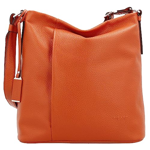 Picard Damen Schultertasche PURE aus Echtleder Groß, Mittel | mit Reißverschluss | Schultertasche | Alltag, Ausgehen von Picard