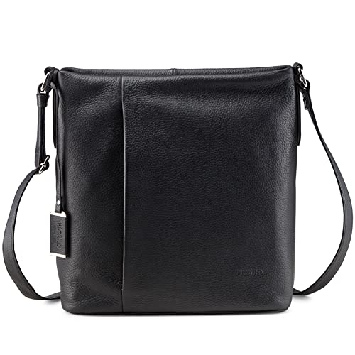 Picard Damen Schultertasche PURE aus Echtleder Mittel, Groß | mit Reißverschluss | Schultertasche | Alltag, Ausgehen von Picard