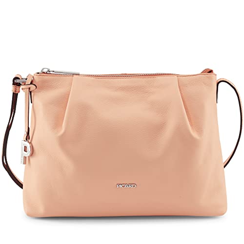 Picard Damen Schultertasche WAVE aus Rindsleder OneSize | mit Reißverschluss | Schultertasche | Alltag von Picard