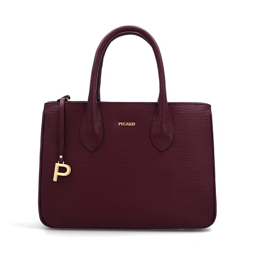 Picard Damen Shopper CALAIS mehrfarbig aus Echtleder Klein | mit Reißverschluss | Shopper | Alltag von Picard