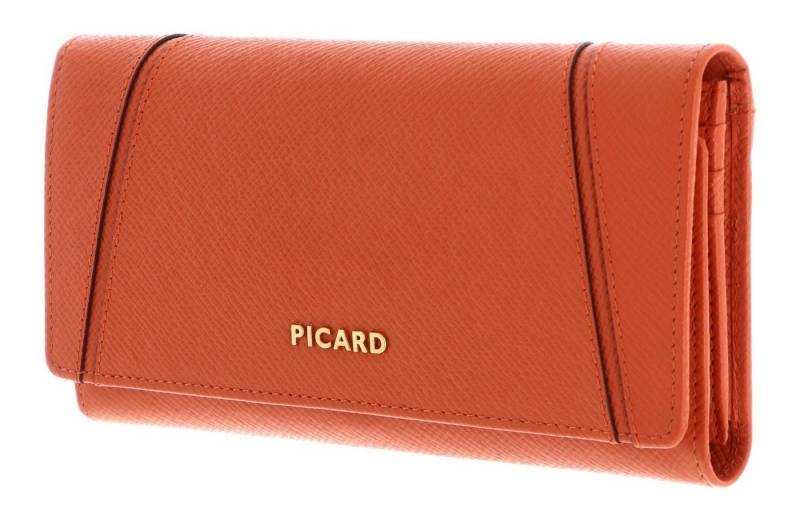 Picard Geldbörse Flap Wallet, aus echtem Rindsleder mit RFID-Blocker Schutz von Picard