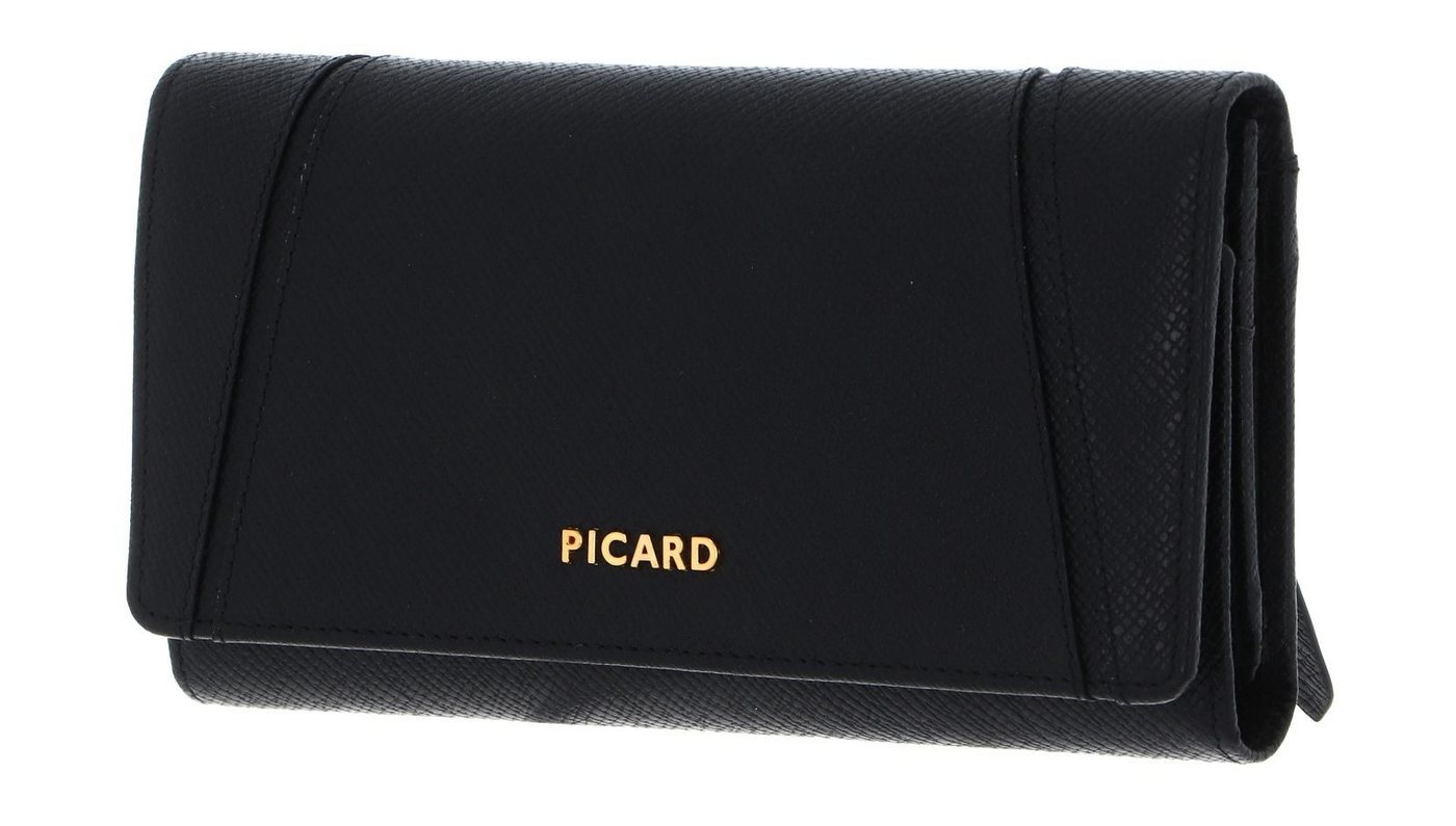 Picard Geldbörse Flap Wallet, aus echtem Rindsleder mit RFID-Blocker Schutz von Picard