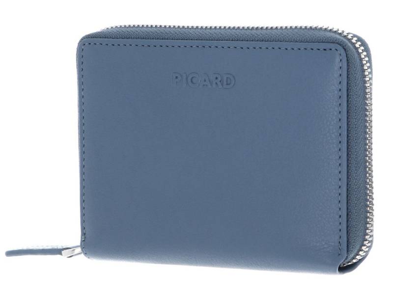 Picard Geldbörse Zip Around Wallet, aus echtem Rindsleder mit RFID-Blocker Schutz von Picard