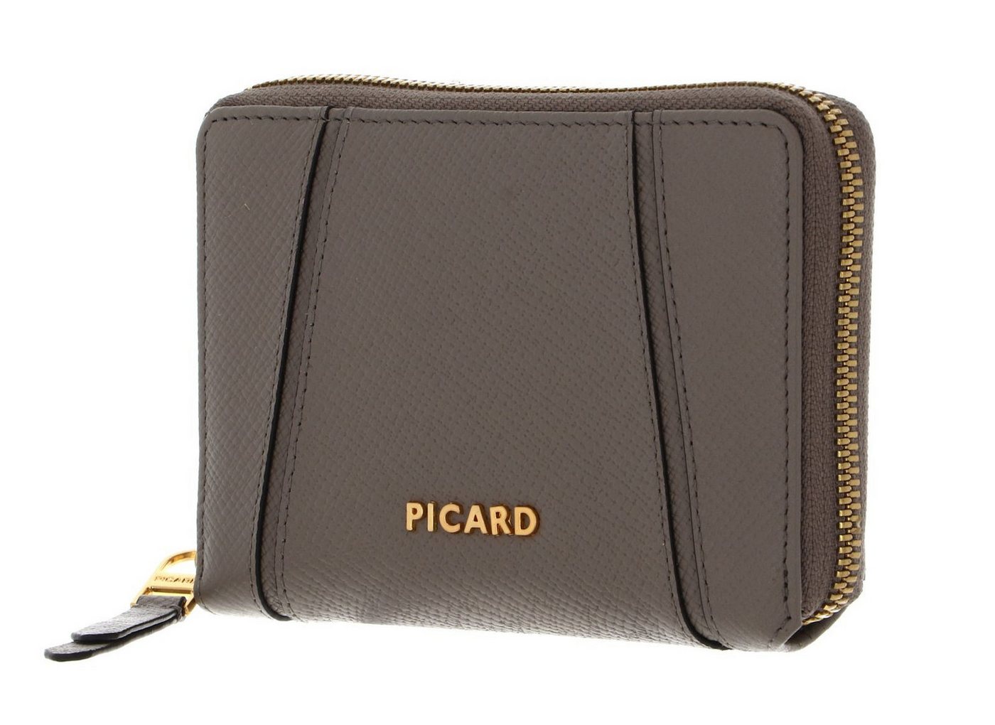 Picard Geldbörse Zip Around Wallet, aus echtem Rindsleder mit RFID-Blocker Schutz von Picard