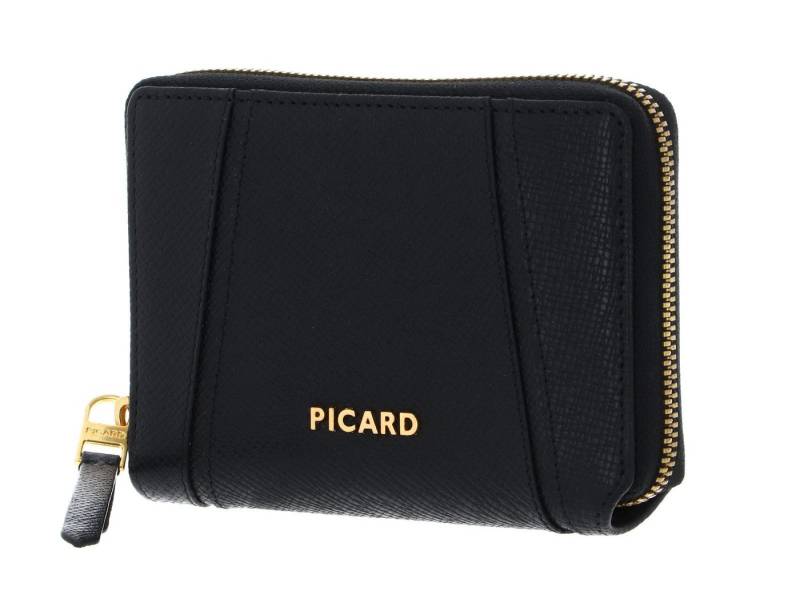 Picard Geldbörse Zip Around Wallet, aus echtem Rindsleder mit RFID-Blocker Schutz von Picard