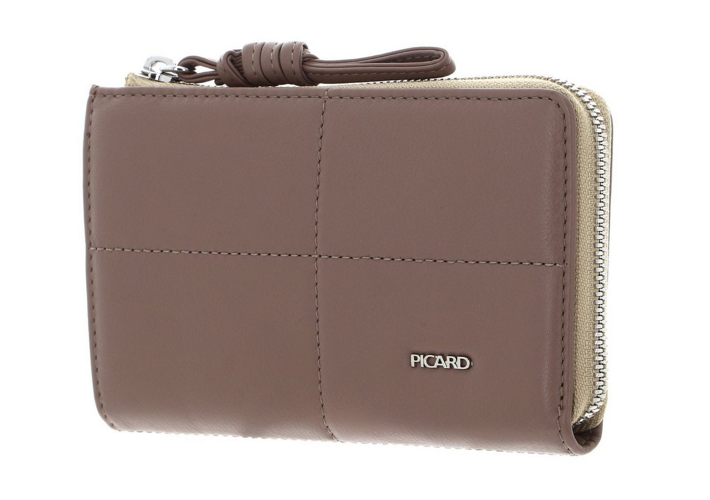 Picard Geldbörse Zip Around Wallet, aus echtem Rindsleder von Picard