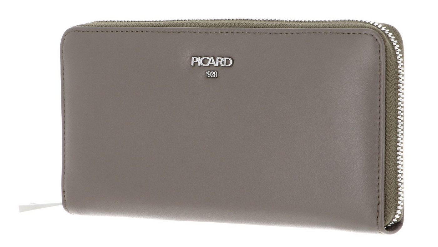 Picard Geldbörse Zip Around Wallet, aus echtem Rindsleder von Picard