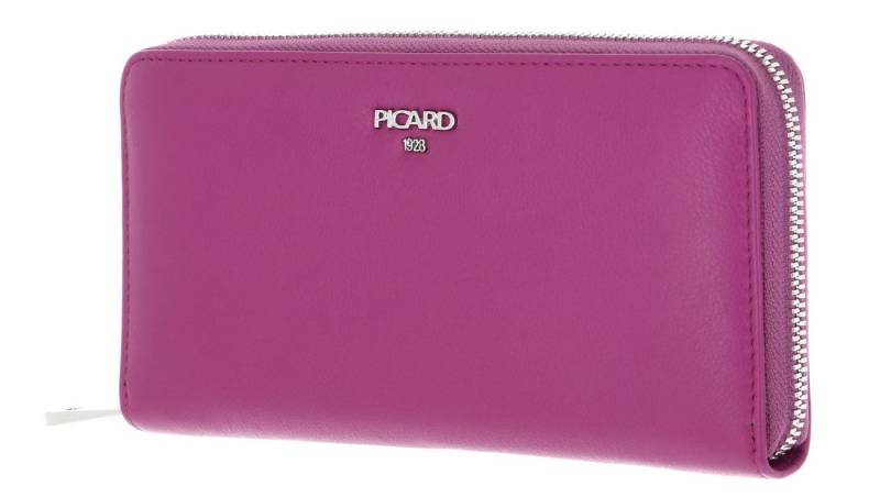 Picard Geldbörse Zip Around Wallet, aus echtem Rindsleder von Picard