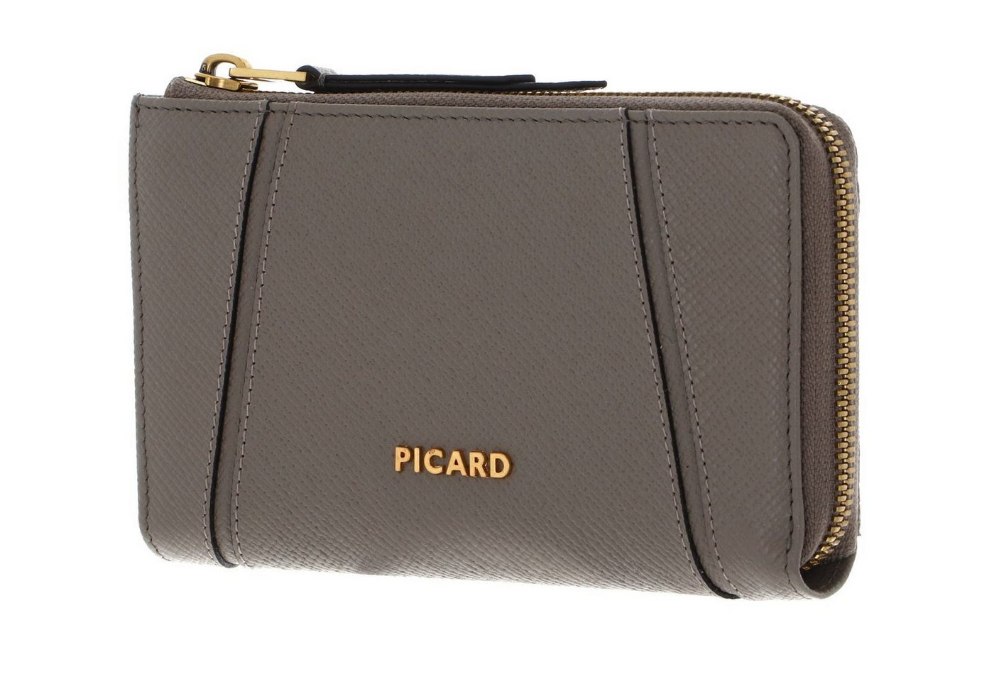 Picard Geldbörse Zip Wallet, aus echtem Rindsleder mit RFID-Blocker Schutz von Picard