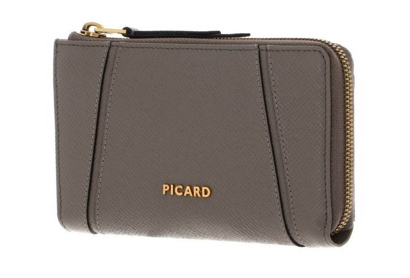 Picard Geldbörse Zip Wallet, aus echtem Rindsleder mit RFID-Blocker Schutz von Picard
