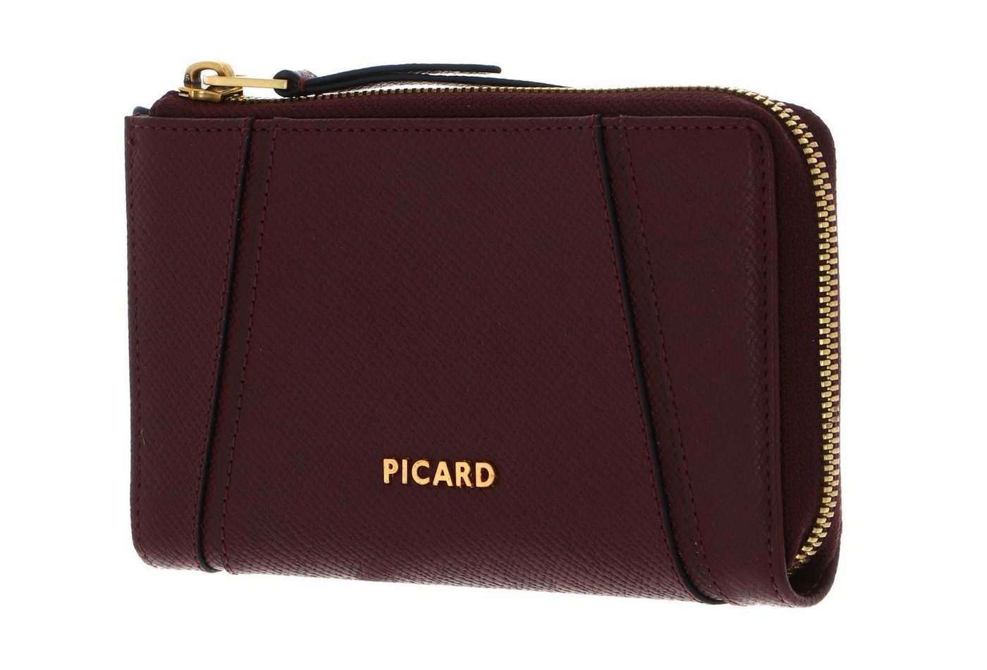 Picard Geldbörse Zip Wallet, aus echtem Rindsleder mit RFID-Blocker Schutz von Picard