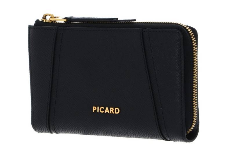 Picard Geldbörse Zip Wallet, aus echtem Rindsleder mit RFID-Blocker Schutz von Picard