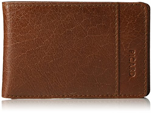 Picard Herren Buddy 1 Geldbörse, Braun (Cognac) 10.5x7x2 centimeters von Picard