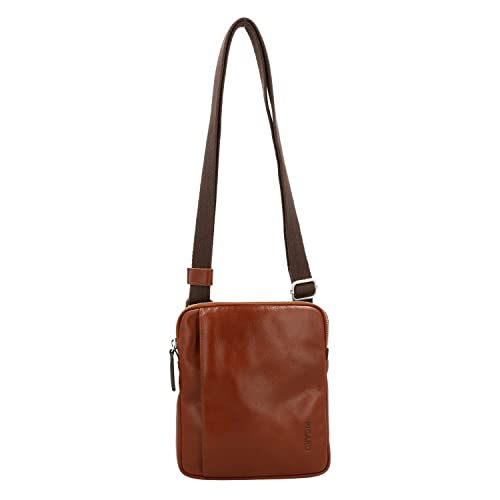 Picard Herren Umhängetasche FRÈRE aus Echtleder Klein | mit Reißverschluss | Umhängetasche | Alltag von Picard