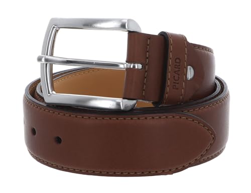 Picard Herrengürtel Authentic2 Rindsleder Cognac, Größe: 130cm x 4cm, 401495N210 von Picard