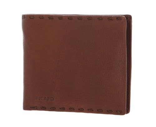 Picard Herren Geldbeutel Ranger 1 aus Rinderleder und RFID-Schutz in der Farbe Cognac, 11864M4210 von Picard