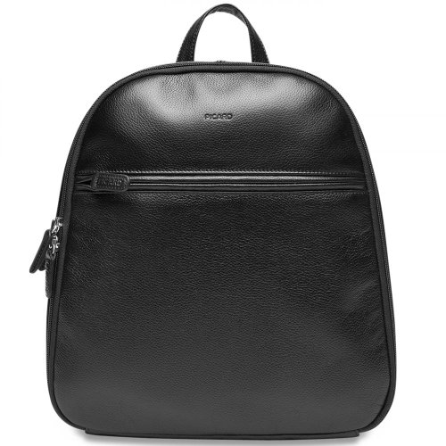 Picard Damen, Unisex Rucksack LUIS aus Echtleder Mittel, OneSize | mit Reißverschluss | Rucksack | Alltag, Ausgehen von Picard
