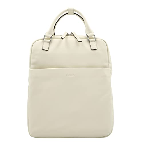 Picard Rucksack Timeless für Damen aus Rindsleder in der Farbe Cream, 8x34x26 cm, 54244F92I3 von Picard