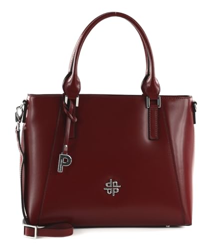 Picard Shopper Black TIE für Damen aus Rindspalt in der Farbe ROT, Maße: 14x29x23 cm, 55584S9087 von Picard