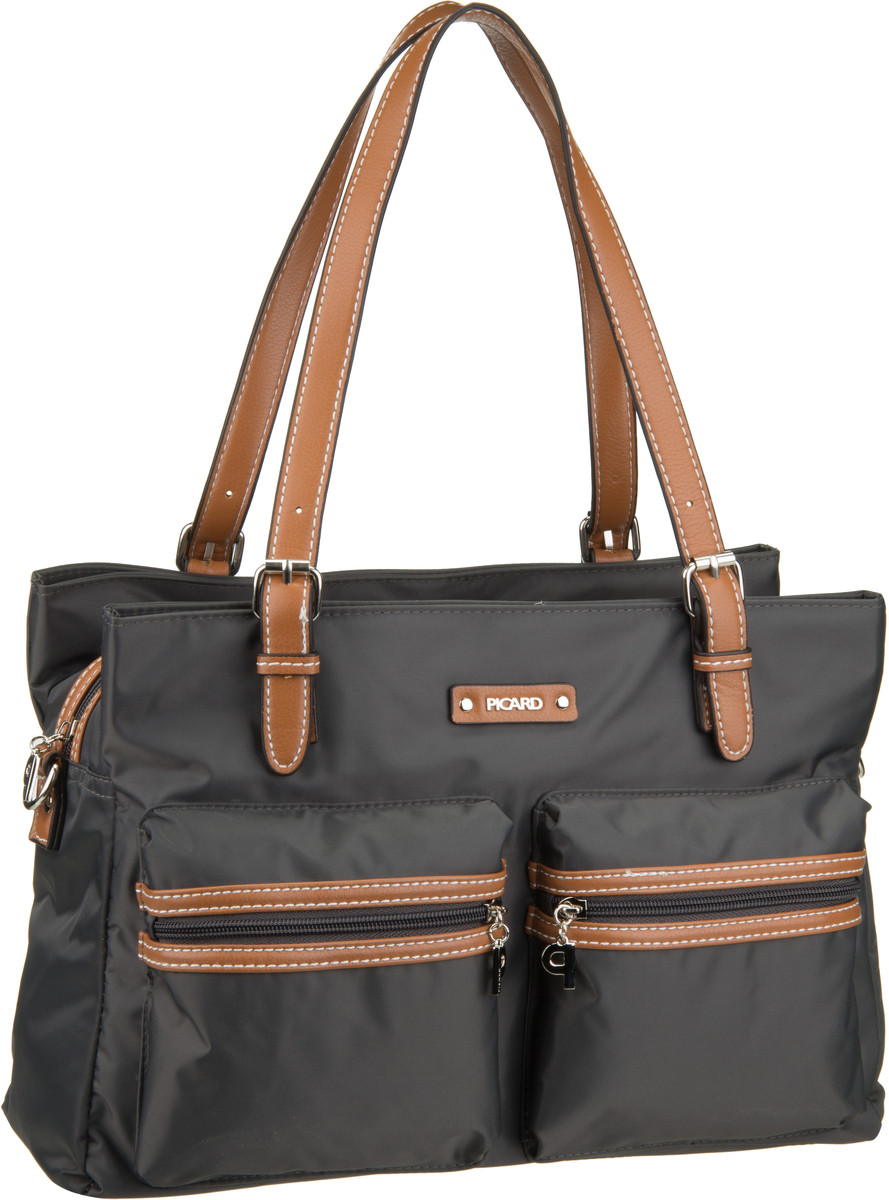 Picard Sonja 2497  in Grau (12.6 Liter), Handtasche von Picard