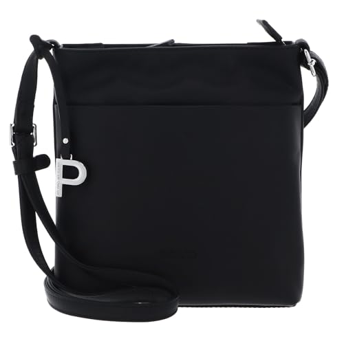 Picard Timeless Handtasche für Damen aus Rindsleder in der Farbe Schwarz, Maße: 21x19x5 cm, 56194F9001 von Picard