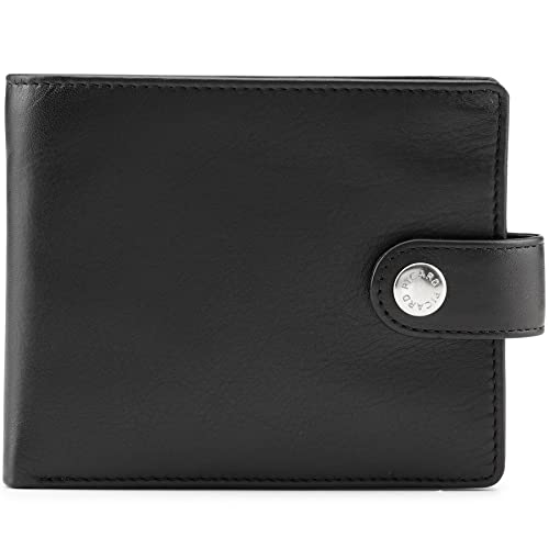 Picard Unisex Brooklyn Reisezubehör-Bi-Fold-Brieftasche, Schwarz, 12 x 9,5 x 3 cm von Picard