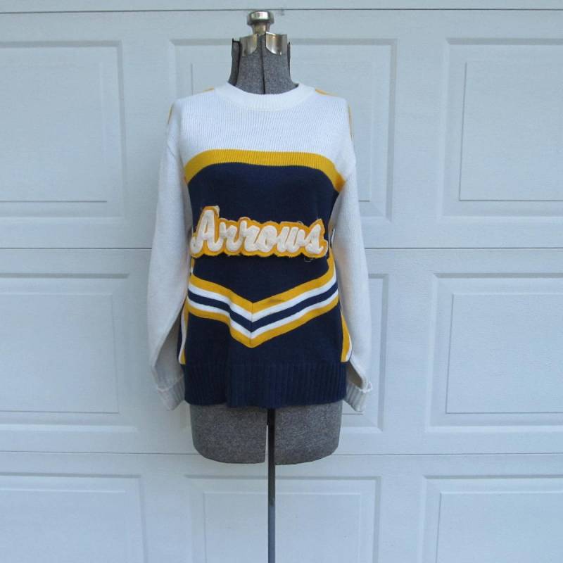 Vintage Cheerleader Uniform, Cheer Pullover, S von PicassosStudio