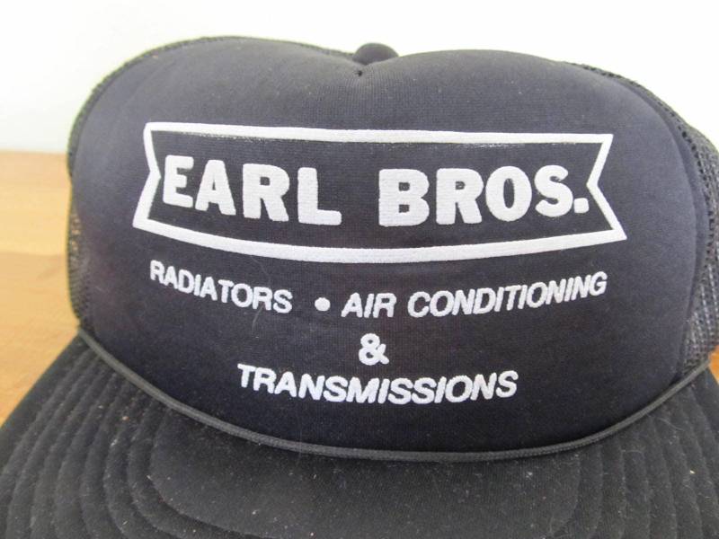 Vintage Trucker Hut, Graf Bros., Snapback Schwarzer Hut von PicassosStudio