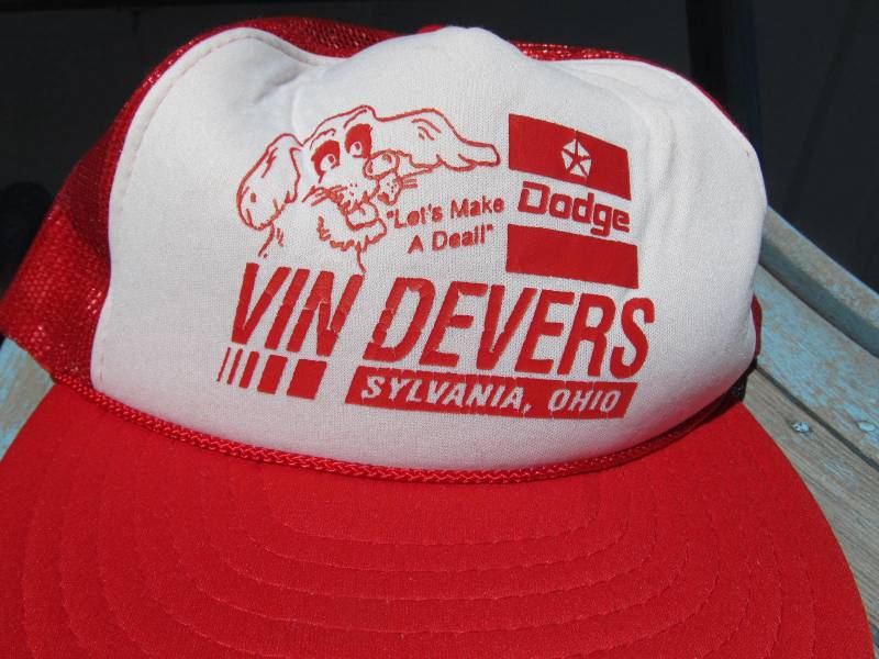Vintage Trucker Hut, Snapback Autodealer Vin Denvers Dodge von PicassosStudio