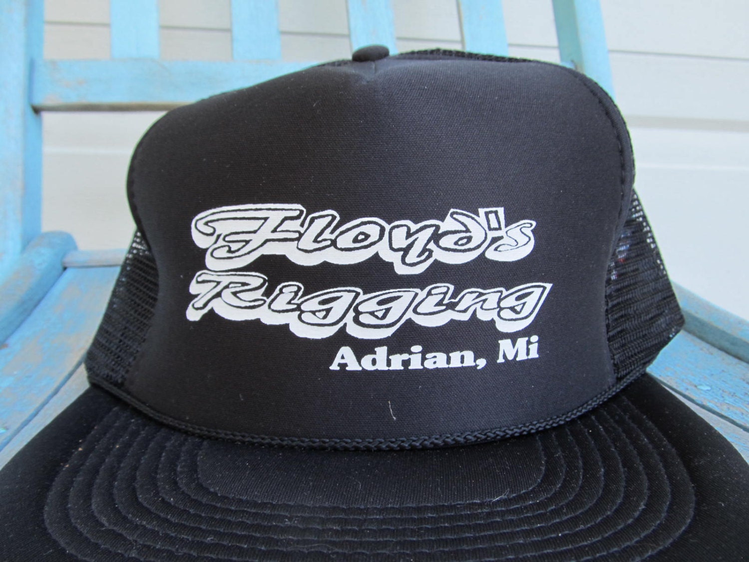 Vintage Trucker-Mütze, Floyd's Takelung, Michail Hut, Snapback-Mütze von PicassosStudio