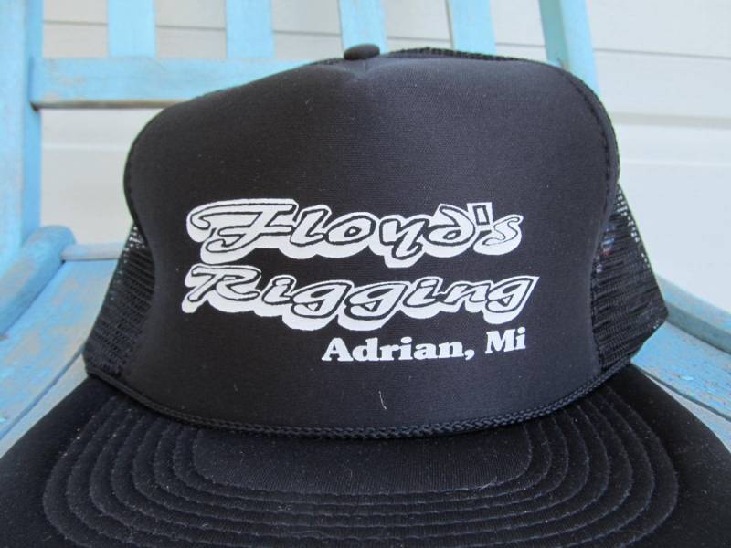 Vintage Trucker-Mütze, Floyd's Takelung, Michail Hut, Snapback-Mütze von PicassosStudio