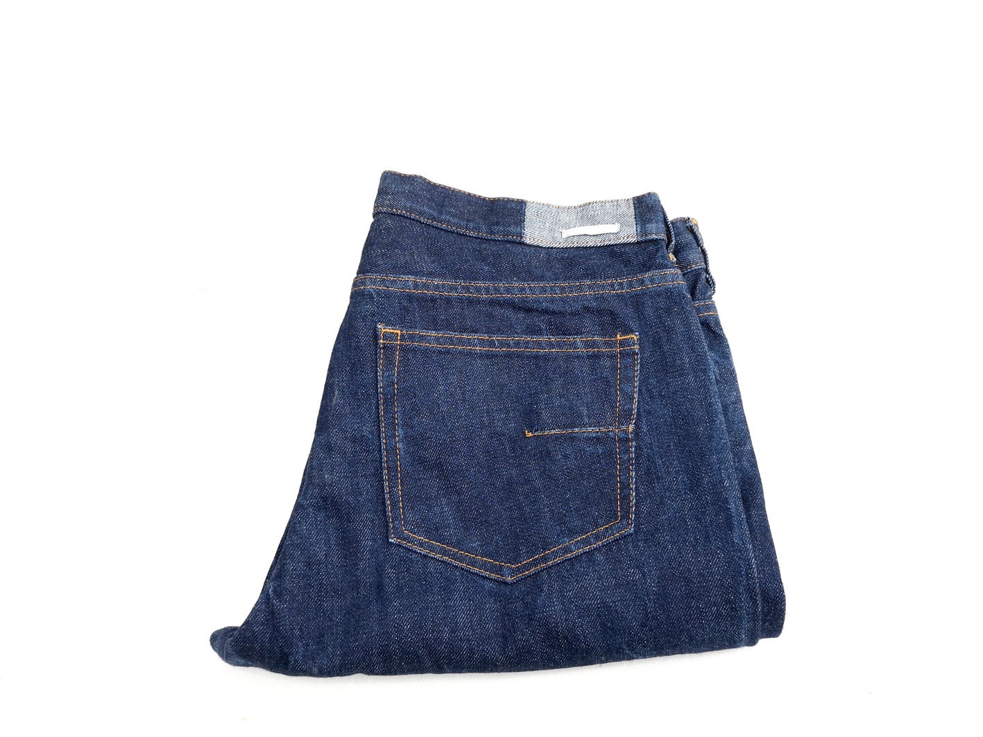 M.grifoni Slim Tapered Jeans Herren Größe 32 - Indigo Blue Denim Y2K Streetwear von PiccobelloVintage