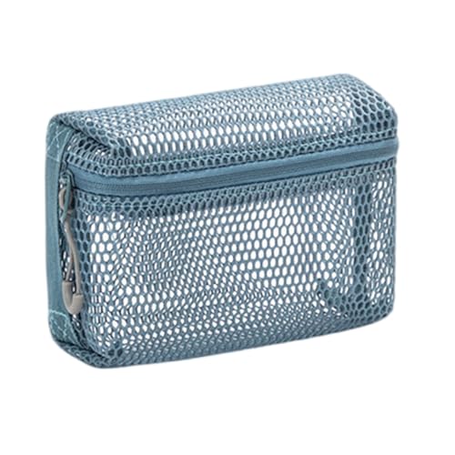 Ästhetische Make Up Tasche Für Frauen Mädchen Meshes Kosmetikbeutel Tragbare Lippenstift Aufbewahrungstasche Klare Toilettenbeutel Tragbarer Make Up Taschen Mesh Kosmetikbeutel Klarer Für Frauen von Piceioep